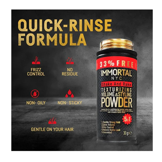 Polvo de Texturizador IMMORTAL NYC Volume Powder 30g