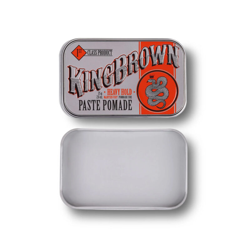 King Brown Paste Pomade envase rectangular